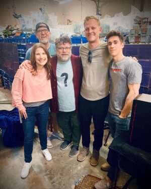 Myles Erlick Instagram - That’s a wrap!🎬
Feeling blessed to have had this experience working with such an amazing group of humans🙏🏼
•
•
•
•
#MatterOfTime #CharlieFleck #FeatureFilm #Movie #Film #Actor #Lifestyle #Explore 
@mediajuicestudios 
@jeremysnead 
@ian_c_campbell 
@thejbaum 
@chrisbstacey 
@starsacademytalent 
@robynkcampbell 
@ali_astin 
@seanastin