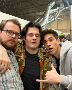 Myles Erlick Instagram - That’s a wrap!🎬
Feeling blessed to have had this experience working with such an amazing group of humans🙏🏼
•
•
•
•
#MatterOfTime #CharlieFleck #FeatureFilm #Movie #Film #Actor #Lifestyle #Explore 
@mediajuicestudios 
@jeremysnead 
@ian_c_campbell 
@thejbaum 
@chrisbstacey 
@starsacademytalent 
@robynkcampbell 
@ali_astin 
@seanastin