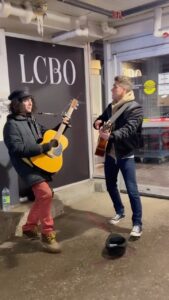 Myles Erlick Instagram - Found my new guitarist🤯 • • • • #music #busking #whiskeyontheceiling #acoustic #viral #explore #insta #jam #toronto #nashville #lifestyle #countrymusic #new