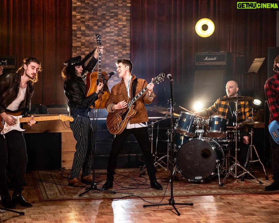 Myles Erlick Instagram - Some epic BTS from the NORTHMAN Music Videoš„Taken by the one and only David Walker @walkerviewphoto š¤š¼ ⢠⢠⢠⢠#NORTHMAN #BTS #Original #Music #Newmusic #country #countrymusic #canada #america #Spotify #applemusic #producer #rock B Town Sound