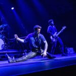Myles Erlick Instagram - I swear I got back up…😂 • • • • 📷: @walkerviewphoto #country #musician #rock #liveshow #olgstage #explore #insta #lifestyle #performance #splits #music #spotify #applemusic #indie #artist OLG Stage at Fallsview Casino