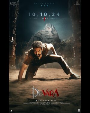 N. T. Rama Rao Jr. Instagram - #Devara Part 1 releasing on 10.10.24.