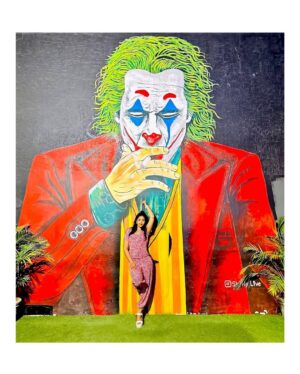 NAKSHATRA TRINAYANI Instagram - Joker and the Witch 🦹‍♀️
.
.
.
#nakshatratrinayani 
#nakshatra #💃 
#with #friends 
#party #time #mood #fun #👻