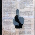 Nadezhda Tolokonnikova Instagram - New art series "🖕". I think trash should be recycled, that's why when Russia opens a criminal case on me for my art, I use it as material for more art. From these papers you can learn that I'm dangerous and need to be isolated from society, because I post rainbow flags and feminist pictures on ig. Terrible crime indeed 🫠 2 works from the "🖕" series gifted to my art godparents Jenny Holzer and Ai Weiwei. ••• Новая серия "🖕". Я - за переработку мусора, потому когда на меня заводят очередное уголовное дело за мои работы, я использую бумаги для создания новых работ. Страшные преступления были совершены мной, посты в иг с радужными флагами и феминистскими картинками. Должна быть изолирована от общества. Две работы из серии подарила Дженни Холзер и Ай Вейвею, одним из моих крестных арт-родителей.