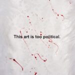 Nadezhda Tolokonnikova Instagram - This art is a hammer that shapes reality (series) 🩸🔨 2023 The text is printed on fabric. I use textile because traditionally it was labeled as low art/crafts, female work - and because I was forced to work with textile in my penal colony. The fabric is stapled to canvas, and pink and white fur is stapled to canvas as well. I use pins, needles, and parts of the sewing machine in this series, finally fulfilling my prison dreams about getting new sets of needles - now I'm a free person and can just order them online, it was a big pleasure ordering them! "We can't give you new needles and parts to fix your machine, did you forget where you are? You're in RUSSIA" - I was told in prison when I asked to fix my equipment. Splashes of acrylic paint on the fabric are reminiscent of my blood getting spilled on police and military uniforms that I was sewing in prison, injured by old and outdated equipment. For more solid red paint coverage - like in "This art screams in pain" piece - I used red spray paint, a tool that was widely used in my activist anarchist youth. Teddy bears are penetrated with needles like my fingers used to be when I was sewing in prison, teddy bears are covered in Putin's Ashes - I saved a bucket of ashes after the performance in August 2022 and now use it as art material. I combine cute and dangerous, playful and serious in this series, just like we did in our name, Pussy Riot. The harsh statements are combined with plush toys and faux fur 💣🐁 Once Marina Abramovic asked me why I like baby pink so much, she hates baby pink. I said that I want to look cute when cops are arresting me, I want them to look stupid. She said, ok, you're the only person I can accept wearing baby pink and hello kitty backpacks.
