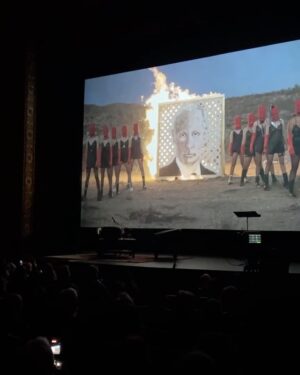 Nadezhda Tolokonnikova Instagram - MICHIGAN 🖤💒 

Pussy Riot came to Michigan Theater right after our release in 2014, and I just went back there last night with a speech and Q&A. Full house both times, 1500 people, thank you for your continuous and overwhelming support. 

Reiterated that Putin is a war criminal and we shall support Ukraine with everything we have.