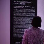 Nadezhda Tolokonnikova Instagram - Bullets can only penetrate your body, art can penetrate your mind. 🙏 @mauritacardone @theartnewspaper.official 📝📰🗞️ photo: @molly.a.pop gallery: @container_turnercarroll production: @909system @pryvityavalik