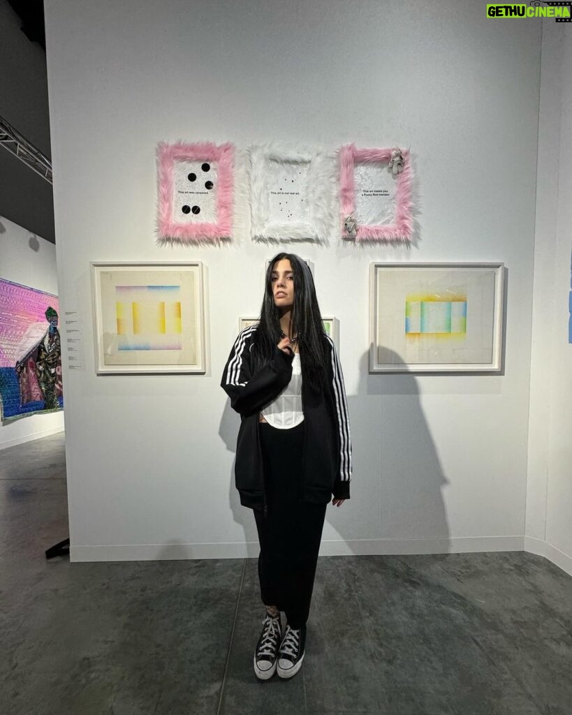 Nadezhda Tolokonnikova Instagram - They say Art Basel is a pinnacle of the artist's career, I say my pinnacle is when I turn Kremlin into a larger than life contemporary art center and a center for LGBTQ+ and feminist studies. Lubyanka FSB building I'll turn into a center for domestic violence survivors. 🏳️‍🌈 Thank you @jeffreydeitchgallery for featuring my works, @leopoldinehd for being brave and unapologetic, @mrstaschen for being my comrade and caring so deeply, @judy.chicago for allowing me and thousands of other feminist artists to stand on your shoulders, Caroline Coon for inspiration and beauty, @baerfaxt for rolling on the @artbasel floor with me.