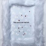 Nadezhda Tolokonnikova Instagram - This art is a hammer that shapes reality. 2023, series of 23 works. “Humor was another of the soul’s weapons in the fight for self-preservation. It is well known that humor can afford an aloofness and an ability to rise above any situation, even if only for a few seconds” - Viktor Frankl, Man’s search for meaning. I incorporate needles and sewing machine parts - they represent my experiences of forced labor in the camp. During that time, I would have dreams of receiving new sets of needles and machine parts, only to wake up to the harsh reality of continuing to sew on old, unsafe equipment. I endured injuries and excruciating pain while sewing, including a traumatic incident where a needle penetrated my finger and caused profuse bleeding, yet I was compelled to persist without proper medical care. The use of red splashes in my artwork represents the blood that stained my worktable at the factory. I incorporate teddy bears into my work, penetrating them with needles and presenting them as worn and dirty. The teddy bears encapsulate the innocence and vulnerability I once possessed, now marred and broken by the oppressive forces at play.