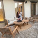 Nadine Njeim Instagram - This time , I chose @domesNoruz hotel in Mykonos and I highly recommend it 😍 it’s a new boutique hotel with spacious rooms and suites , looking over the beautiful sea , breakfast is delicious 😋 they also have a very good greek restaurant, a nice spa 🧖‍♀️ and a pool where you can relax chill and enjoy fresh juices , I fell in love with the interior design of the hotel so simple yet elegant , staff were very kind , friendly and generous 😇 I will definitely come back 🙌🏼 check my stories for more pictures of the hotel 😃 #nadinenassibnjeim #mykonos #mykonosgreece #domesnoruzmykonos #نادين_نسيب_نجيم هل مرة اخترت اوتيل دوم نوروز بميكونوس ، اوتيل جديد بس صراحة كتير حلو حبيت كتير الغرف الواسعة و الديكور الوان ترابية مريحة و المنظر على البحر خيالي ، العاملين كانوا كتير مهضومين و مستعدين يلبوا ايا خدمة ، الاكل بالمطعم روعة اكتر شي حبيت الباستا 😃 المسبح كبير ورواق والسبا مرتب وحلو ، موقع الاوتيل قريب من المدينة بصراحة بنصحكم فيه واكيد رح ارجع اختاره مرة تانية 🥳 Domes Noruz Mykonos