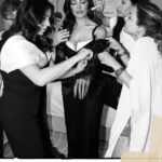 Nadine Njeim Instagram - Behind the scenes during Cannes film festival. It was hectic but exciting day … Thankful for my wonderful team for being patient and supportive. Your positive energy is contagious 💗 Zuhair I can’t thank you enough for your kindness and support. The dress was a masterpiece made with so much love and creativity. I love you so much ❤️ And @chopardbycaroline It was such an honour to meet you , a woman of strength and grace. Hope to see you soon 💗. #nadinenassibnjeim #نادين_نسيب_نجيم