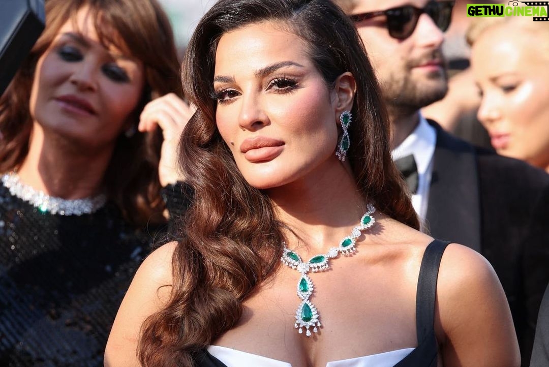 Nadine Nassib Njeim - 242K Likes - I have always been fascinated by the glamour of the 50s era. The era of Brigitte Bardot and Sofia Loren.…
You know, I love how back then, women embraced their curves, fashion was bold, yet feminine…
And here we are today… Zuhair and I decided to create a custom made dress inspired by this golden Era and this magical city… Cannes…
Thank you for every person who made this vision come to life…
Thank you @chopard for hosting me 🤍🖤