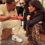 Nadine Njeim Instagram - Guess what we were talking about 😁 … my favourite movie for Will Smith is « the pursuit of happiness » what about you ? Which one do u like ?