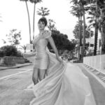 Nadine Njeim Instagram - Happy moments in Cannes before the grand @chopard festivity. Dress @georgeschakraofficial Styled by Yassmine Issa @yasmineeissa Hotel Martinez