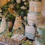 Nadine Njeim Instagram - Congratulations my love 💚 Custom made dress @glamoda.style Hair @victorkeyrouz Makeup by NADINE Flowers @ronibassil Concept @eyecandy_events Table dessert @le43catering Table set , chocolate , and design @sincerelyyourslb Photo and video @pulseproduction #nadinenassibnjeim #نادين_نسيب_نجيم