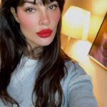 Nadine Njeim Instagram - Totally in love with my signature NNN red lipstick 💄…. Ahhhhh I can’t wait anymore ! I want all my beautiful ladies to try it ! COMING SOON 😍😍😍😍
