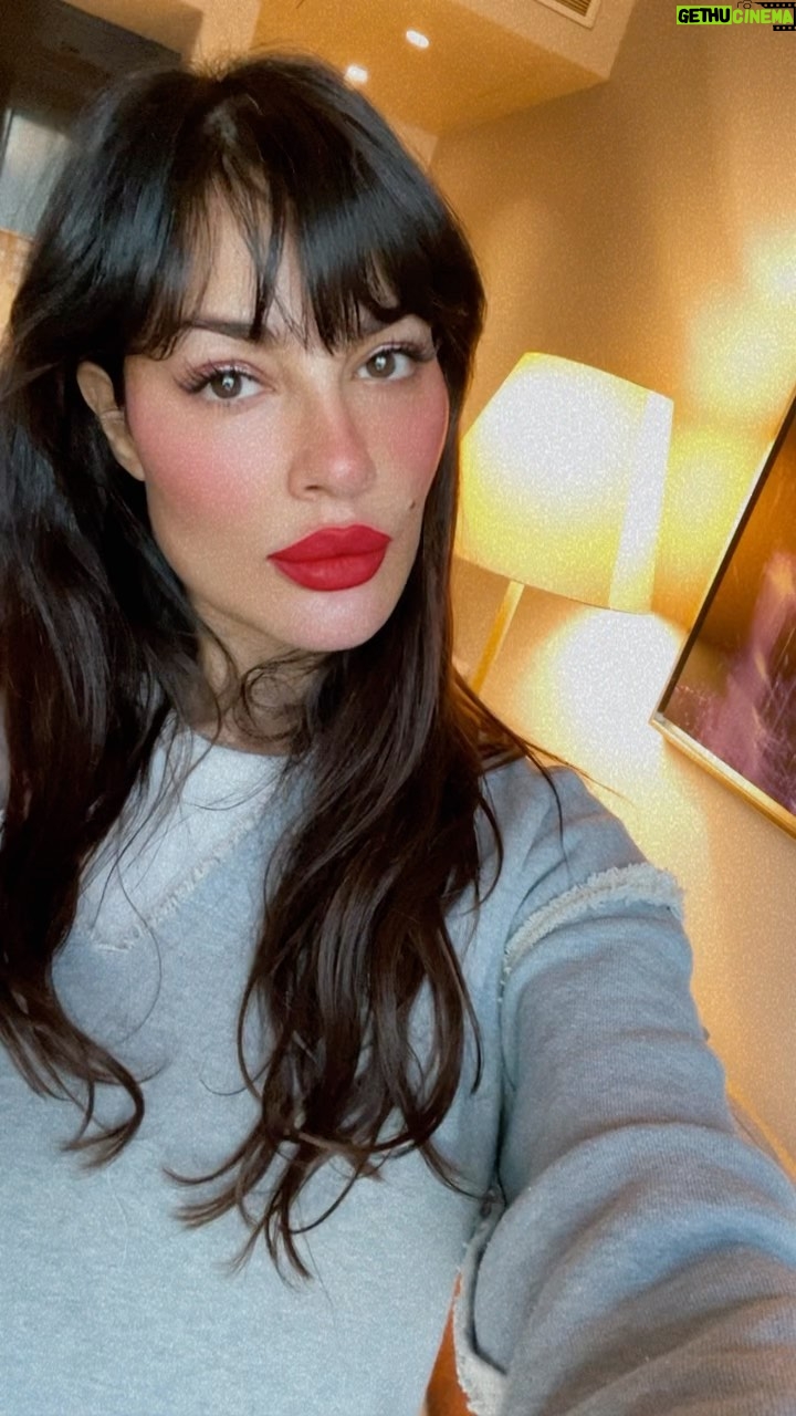 Nadine Njeim Instagram - Totally in love with my signature NNN red lipstick πβ¦. Ahhhhh I canβt wait anymore ! I want all my beautiful ladies to try it ! COMING SOON ππππ