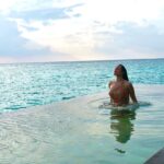 Nadine Njeim Instagram - I followed my heart and it took me all the way to the Maldives , a place of Heaven on earth 🐠🐬🐳🐙🦀🍉 @ooreethirah #nadinenassibnjeim #نادين_نسيب_نجيم