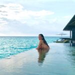 Nadine Njeim Instagram - I followed my heart and it took me all the way to the Maldives , a place of Heaven on earth 🐠🐬🐳🐙🦀🍉 @ooreethirah #nadinenassibnjeim #نادين_نسيب_نجيم