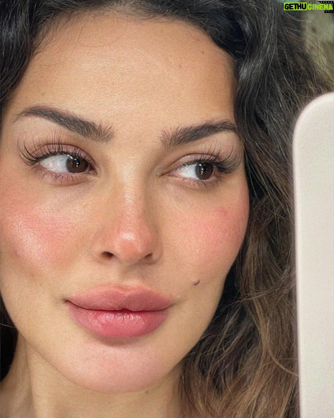 Nadine Nassib Njeim - 423.5K Likes - No make up make up is my everyday secret , using my own product for a soft touch of glow 🌟lip to cheek 💋💄🤫 can’t wait for you to try it. COMING SOON 🔜 #nadinenassibnjeim #نادين_نسيب_نجيم