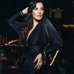 Nadine Njeim Instagram - I’ll stop wearing black when they make a darker colour 🤭 🤷🏻‍♀️ #nadinenassibnjeim #نادين_نسيب_نجيم
