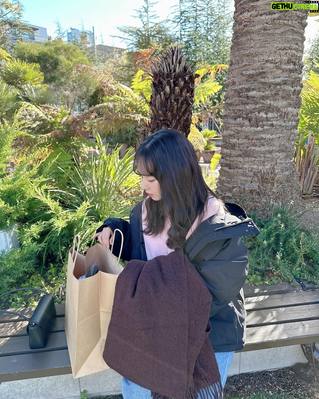Nana Yamada Instagram - 緑に囲まれた空間が大好な私にはぴったりで 前はゆきこまも一緒に連れてお茶しに行った 青山のシェアグリーンの中にある @littledarling_coffeeroasters へ☕️ 実は最近リニューアルしたばかりで、 ご招待いただき行ってきました〜〜☺️🫶 店内で焙煎されたコーヒーが美味しい🥹!! お店の外までコーヒーのいい香りが...🧡 豆の種類もとても豊富でおしゃれなスイーツも増えて まるで海外にいるみたいな雰囲気✨ あたたかい天気のいい日はコーヒーと スイーツを持ってテラスで読書したい📚♡ 店内から遊びに来ていたテラスにいる 可愛いわんちゃんを眺めてるのも幸せでした☺️笑 Little Darling Coffee Roasters