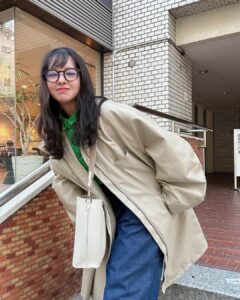 Nana Yamada Instagram - だてめがね👓 ３枚目ぶれさせて撮ろうと思ったのに 全然ぶれへんかった🙃手ブレ補正すご