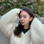 Nana Yamada Instagram – 風で前髪どっかいった🙃
けどアクセサリーが可愛いからなんでもいいっか☺️♡

#CENE #金属アレルギー対応