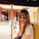 Nanase Yoshikawa Instagram – まだディズニーの写真あった☺️
友達がいっぱい撮ってくれたよーん🏰
初めてこの車みたいなやつのった！
どこ行くのかわからずとりあえず乗ろうー！って言って乗ったら同じ場所戻ってきた(^_^)