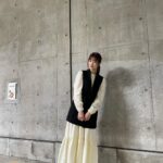Nanase Yoshikawa Instagram - 対面お話し会ありがとうございました☺️ きてくれたみんなが幸せそうで私も嬉しくなりました❤️ 遠いところ、足元の悪い中、会いにきてくれてありがとう！！ お洋服は最近はモノトーン多め🫣大人になった！笑