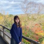 Nanase Yoshikawa Instagram – ロケしてきました〜🍁
紅葉の季節好き！！