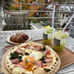Nanase Yoshikawa Instagram – 山梨でひだあやと食べたピザ美味しかったな🤍