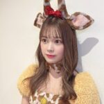 Nanase Yoshikawa Instagram - dot yell fesありがとうございました🦒 一足先のハロウィンコスチューム🎃 キリンさんしました🦒🦒🦒 告知されてすぐだったのにみんな来てくれてありがとう！リップグロスセンター初めてした💄