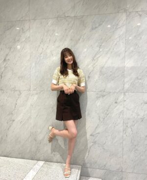 Nanase Yoshikawa Instagram - 今日のコーデ👗夏感満載！！！
お話し会ありがとう☺️