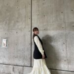 Nanase Yoshikawa Instagram - 対面お話し会ありがとうございました☺️ きてくれたみんなが幸せそうで私も嬉しくなりました❤️ 遠いところ、足元の悪い中、会いにきてくれてありがとう！！ お洋服は最近はモノトーン多め🫣大人になった！笑