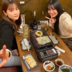 Nanase Yoshikawa Instagram - YouTube初コラボはきたりえさんと㊗️🍺 とーっても嬉しかったです！！また今度ご飯行く約束したので楽しみ😌 Choose me!顔？私たち🥹笑 動画みてねー！