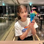Nanase Yoshikawa Instagram - ライチのお酒見た目も可愛いし美味しいし沖縄来たら飲んじゃう🍹 ご飯も最高に美味しかったです🌼 #はいむるぶし #PR