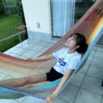 Nanase Yoshikawa Instagram - HADOの小浜島旅行楽しかったから写真載せていくね〜✈️ なんとお部屋にハンモック付いてた！幸せ空間🫶 ホテルははいむるぶしに宿泊しました！ #はいむるぶし #PR