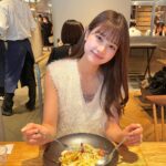 Nanase Yoshikawa Instagram – パスタ食べた🍝