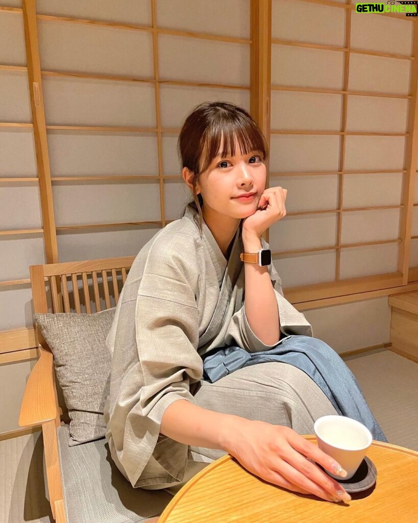 Nanase Yoshikawa Instagram - 2人でお疲れ様会☺宿でゆっくり過ごせました🥱🥱幸せ