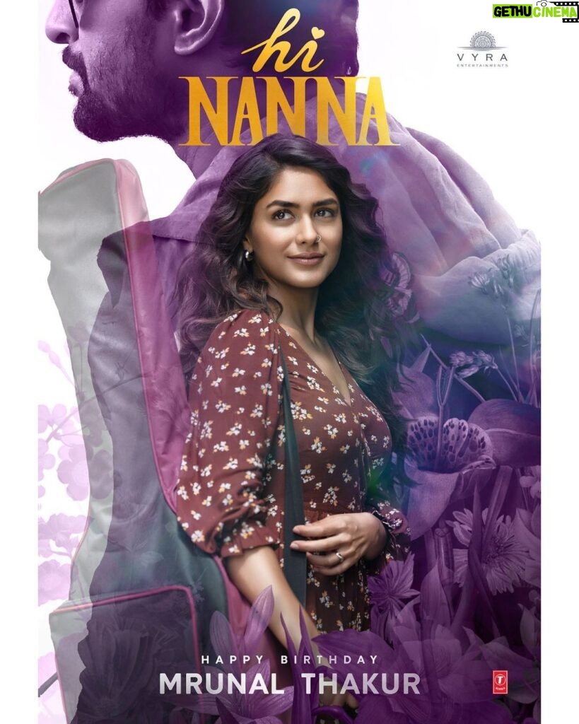 Nani Instagram - Happy birthday yashna. Have a wonderful one ♥️ From Me and Mahi :) @mrunalthakur #HiNanna