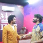 Nani Instagram - Deva meets his Dasu 🤩 KING Nagarjuna & Natural Star @nameisnani catch up on the #BiggBoss7 stage ✨ #HiNanna now in cinemas near you. Do watch it! Stay tuned to @annapurnastudios for more #BiggBossBTS