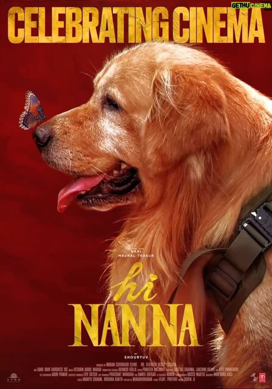 Nani Instagram - Celebrating our ‘pluto’ ♥️ #HiNanna