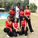 Nani Instagram - Party lo itu Atu🥳 Had so much fun vibing with @nameisnani Go watch ‘Hi Nanna’ in theatres on the 7th of December!! #HiNanna #HiNannaOnDec7th #OdiyammaChallenge @nameisnani @mrunalthakur @shouryuv @boscomartis @heshamabdulwahab @tseriessouthofficial