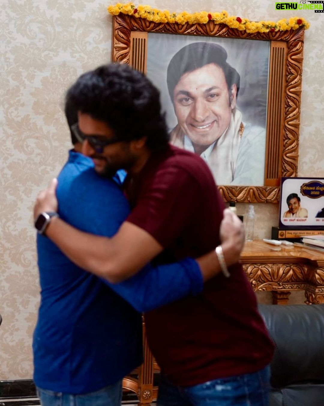 Nani Instagram - Felt at home shivanna. Thank you ♥️ @nimmashivarajkumar