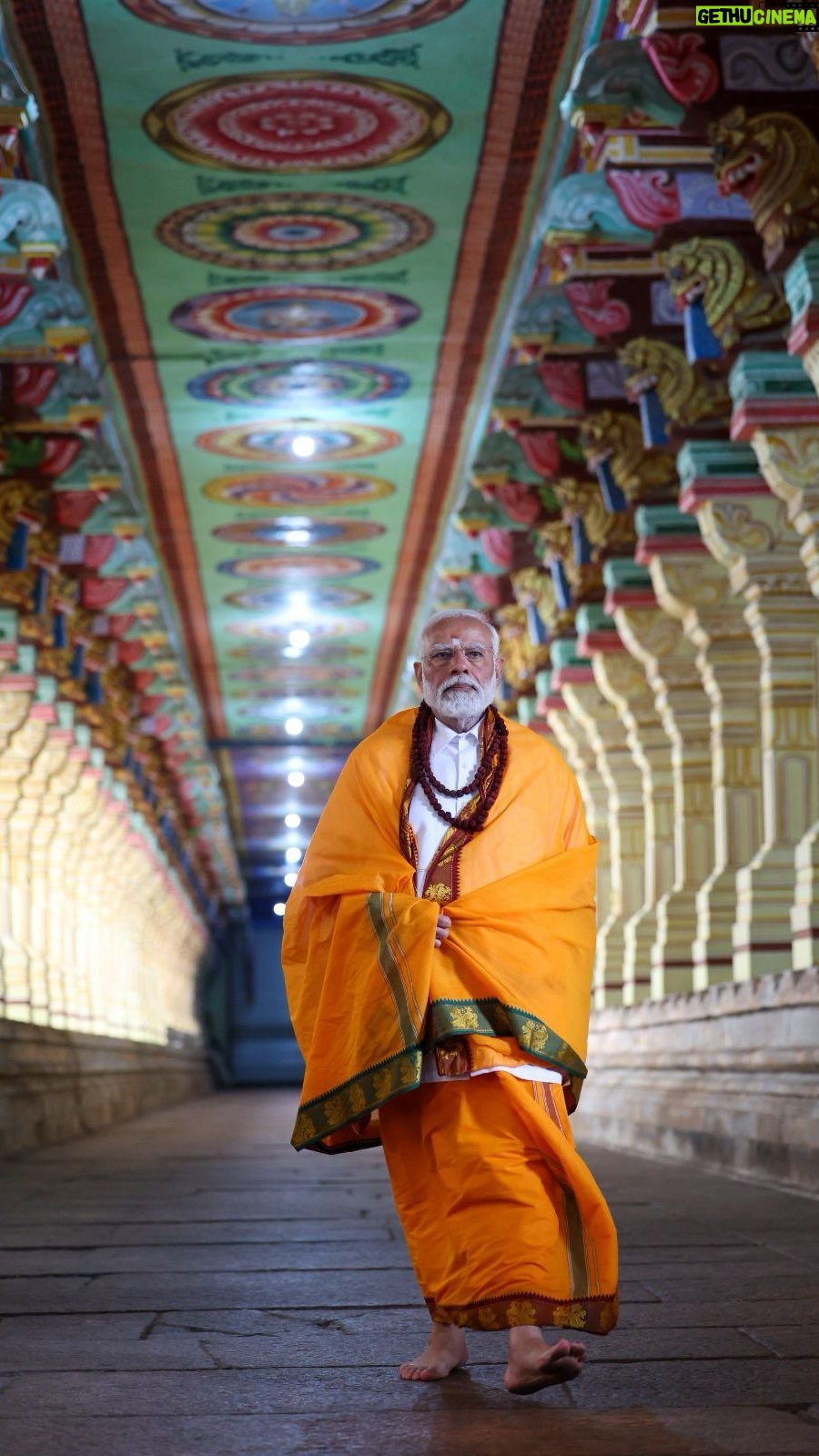 Narendra Modi - 9.4 Million Likes - Special moments at Sri Ranganathaswamy Temple and Arulmigu Ramanathaswamy Temple will remain etched in my memory...