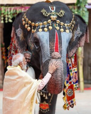 Narendra Modi Instagram - Blessed to visit the Sri Ranganathaswamy Temple and the Arulmigu Ramanathaswamy Temple.
