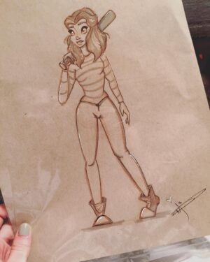 Natalia Dyer Instagram - Hey there just wanted to say to all of you creating and sharing fan art for ST I see what you're doing and I really dig it. Honored to be a part of cool things you're making 🙈 thank you x