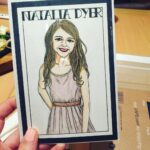Natalia Dyer Instagram - A sweet gift from sweet @mingmu716