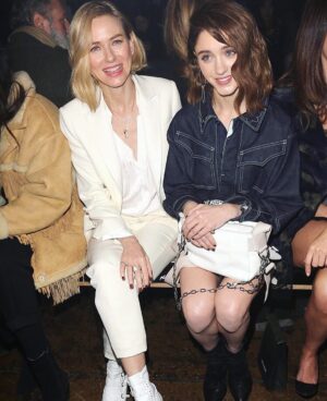 Natalia Dyer Instagram - thanks for the great show @zadigetvoltaire (and for introducing me to this lovely lady) #zadigetvoltaire #zadigfw18